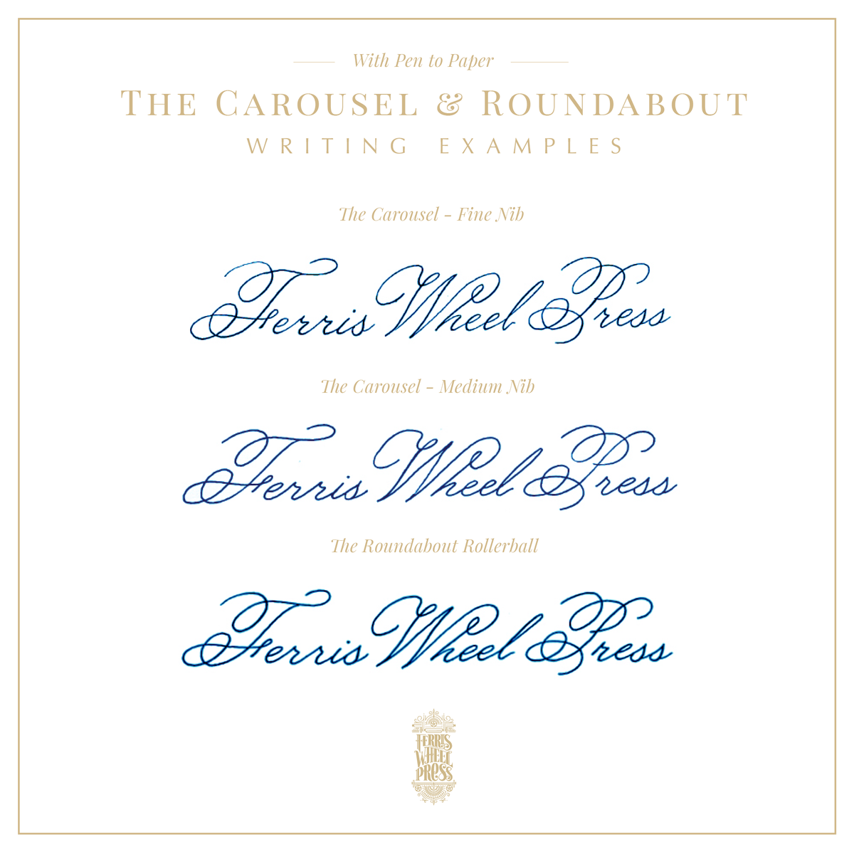The Carousel Fountain Pen - Lost in the Leaves