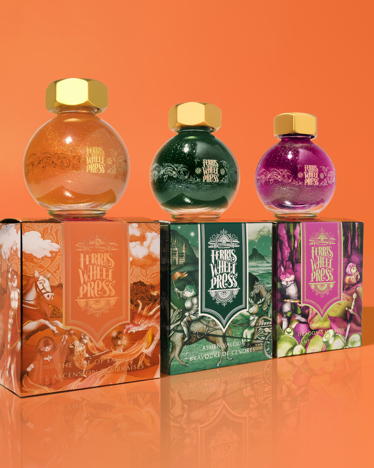 FerriTales | The Book of Knights Series | Dragon's Hollow 85ml Ink