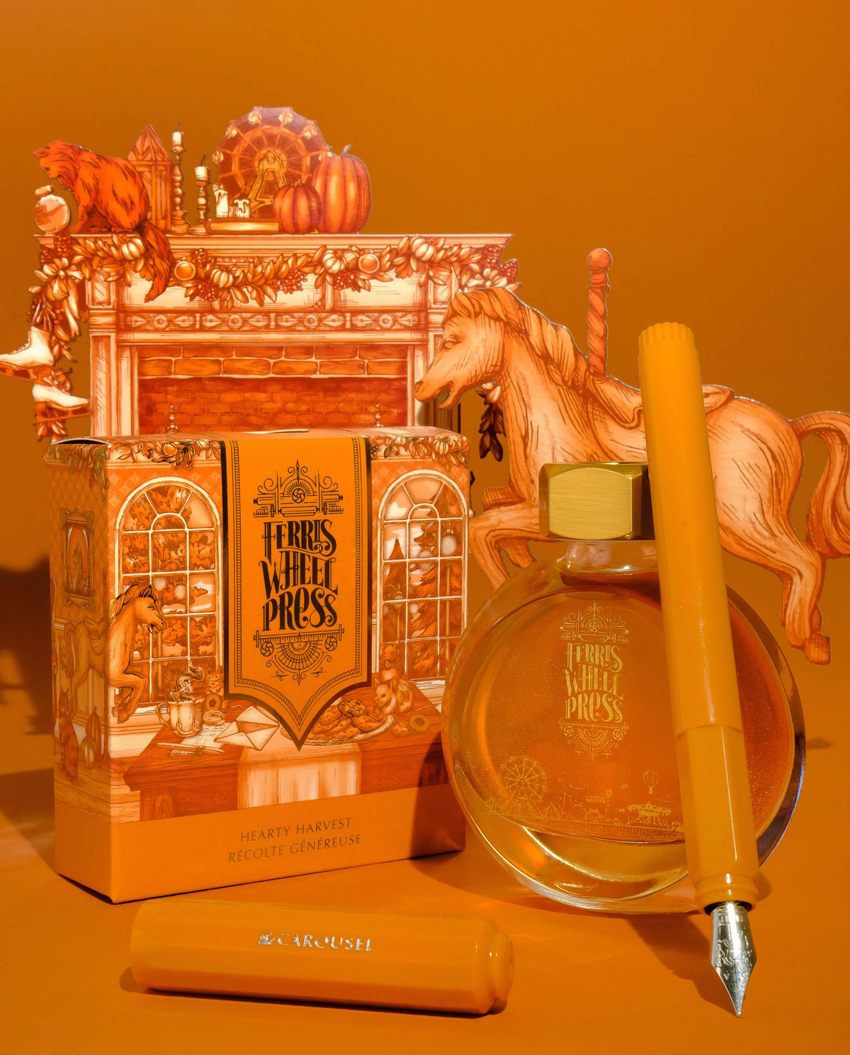 The Carousel Fountain Pen - Hearty Harvest