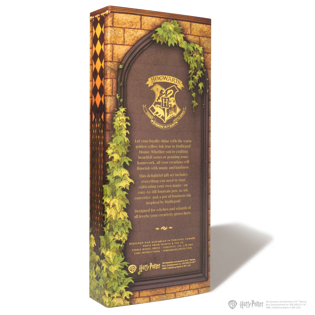 Warner Bros. | Harry Potter | Carousel Pen and Ink Set | Hufflepuff House