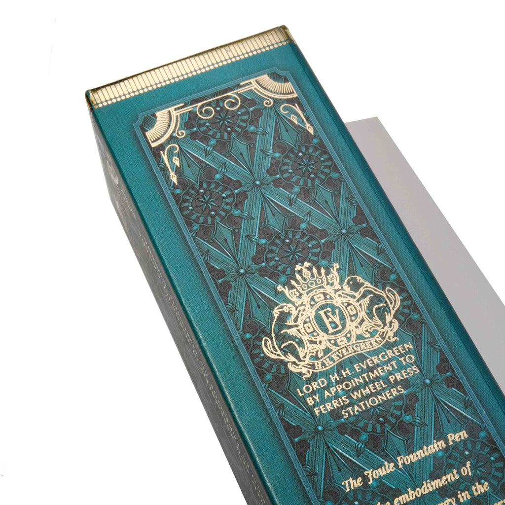 The Joule Fountain Pen - Engravers Teal