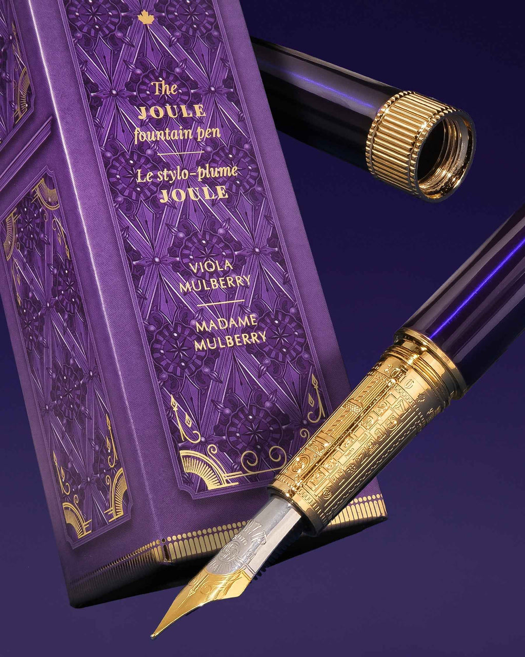 The Joule Fountain Pen - Viola Mulberry