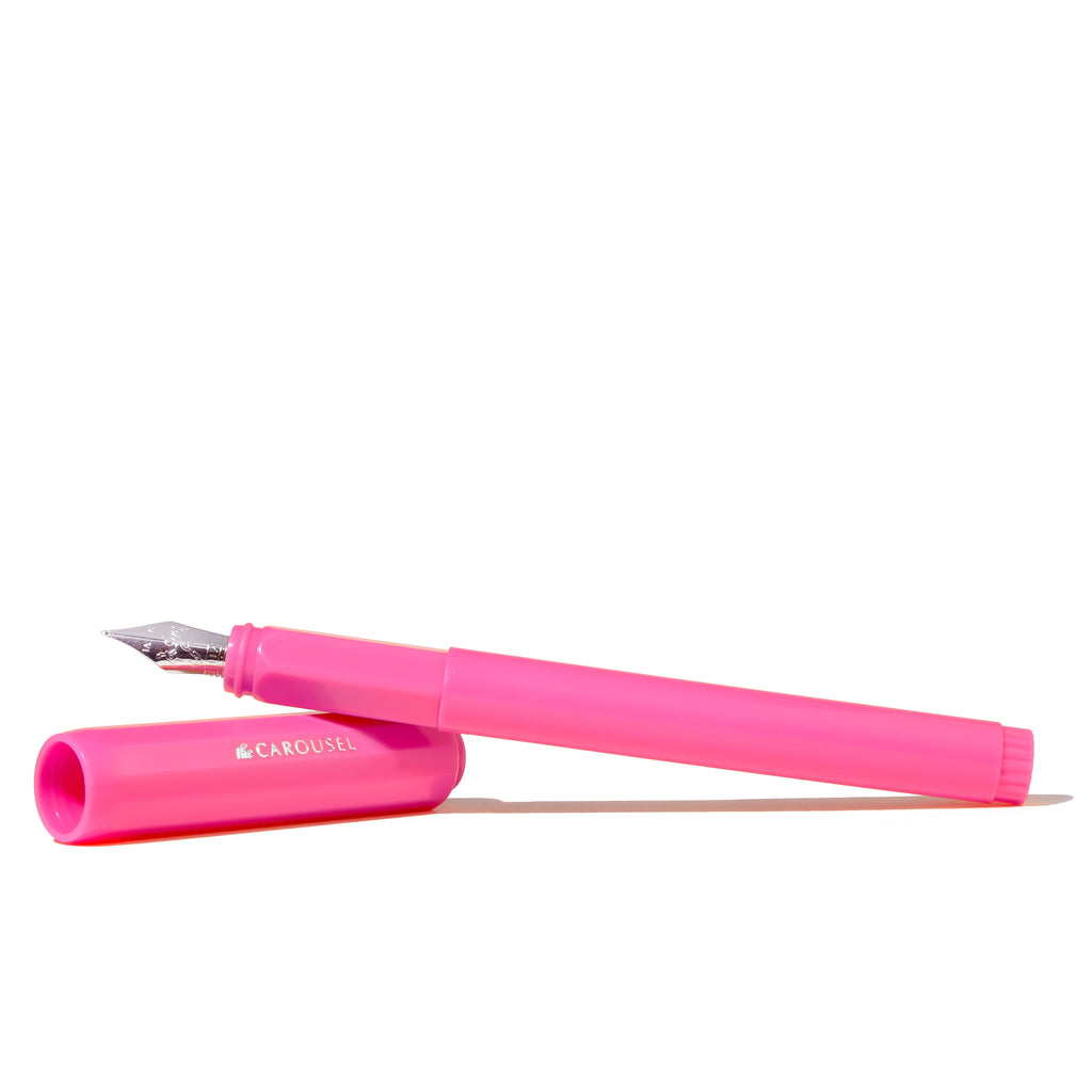 The Carousel Fountain Pen - Malibu Blush