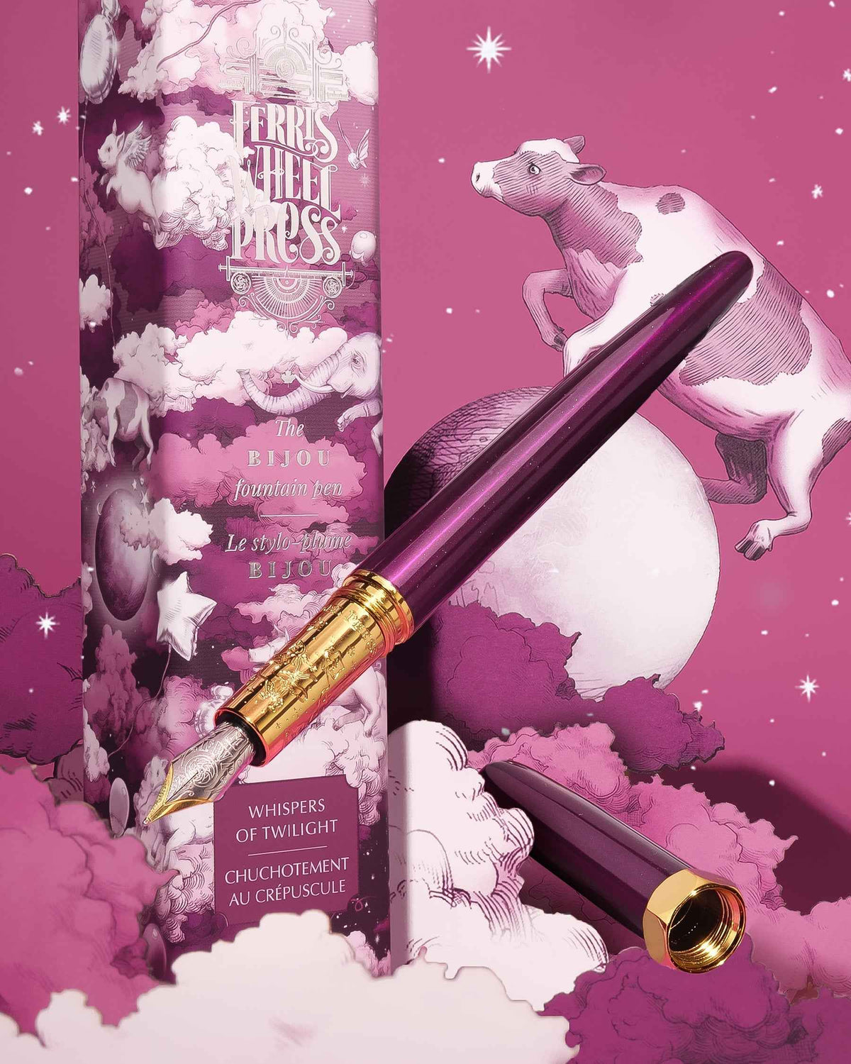 The Bijou Fountain Pen - Whispers of Twilight