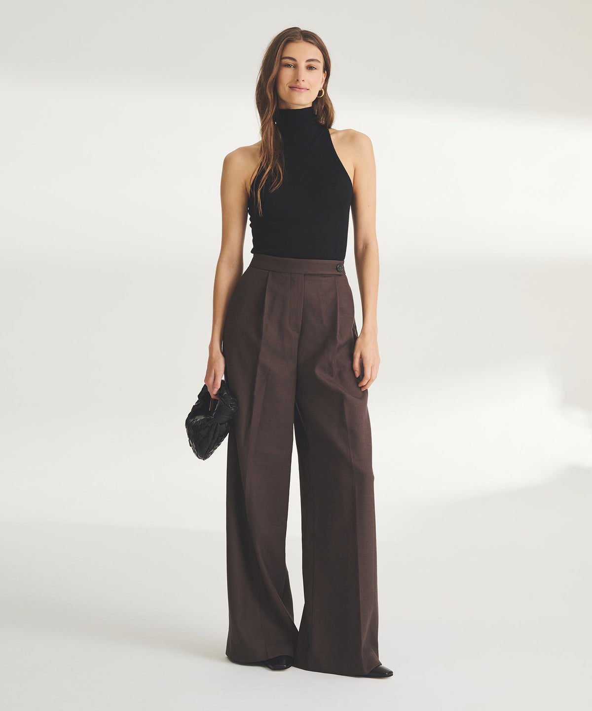 Super Fine Cashmere Sleeveless Turtleneck