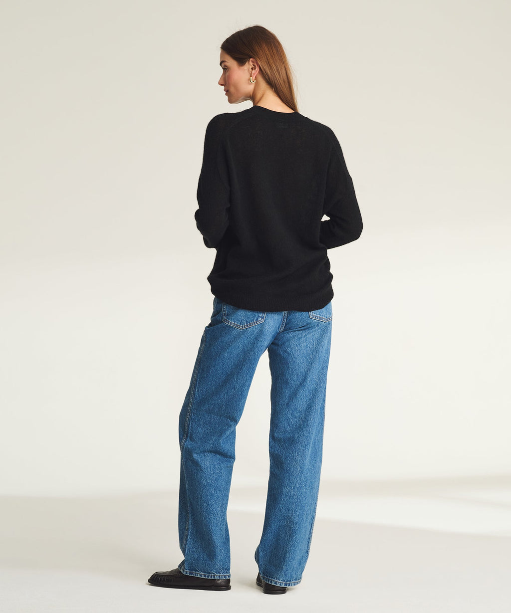 Featherweight Cashmere Crewneck Sweater