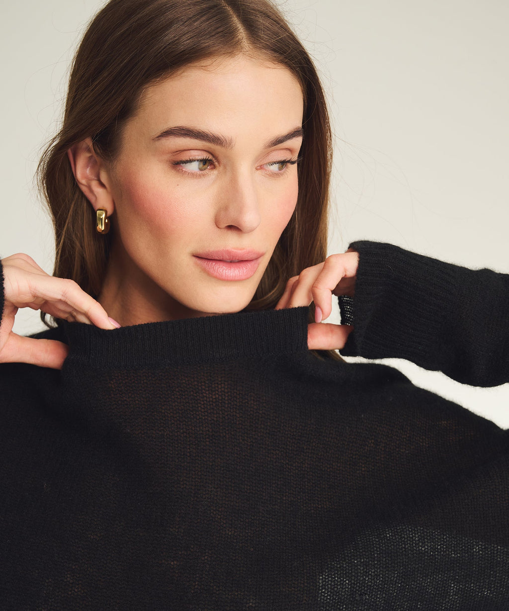 Featherweight Cashmere Crewneck Sweater