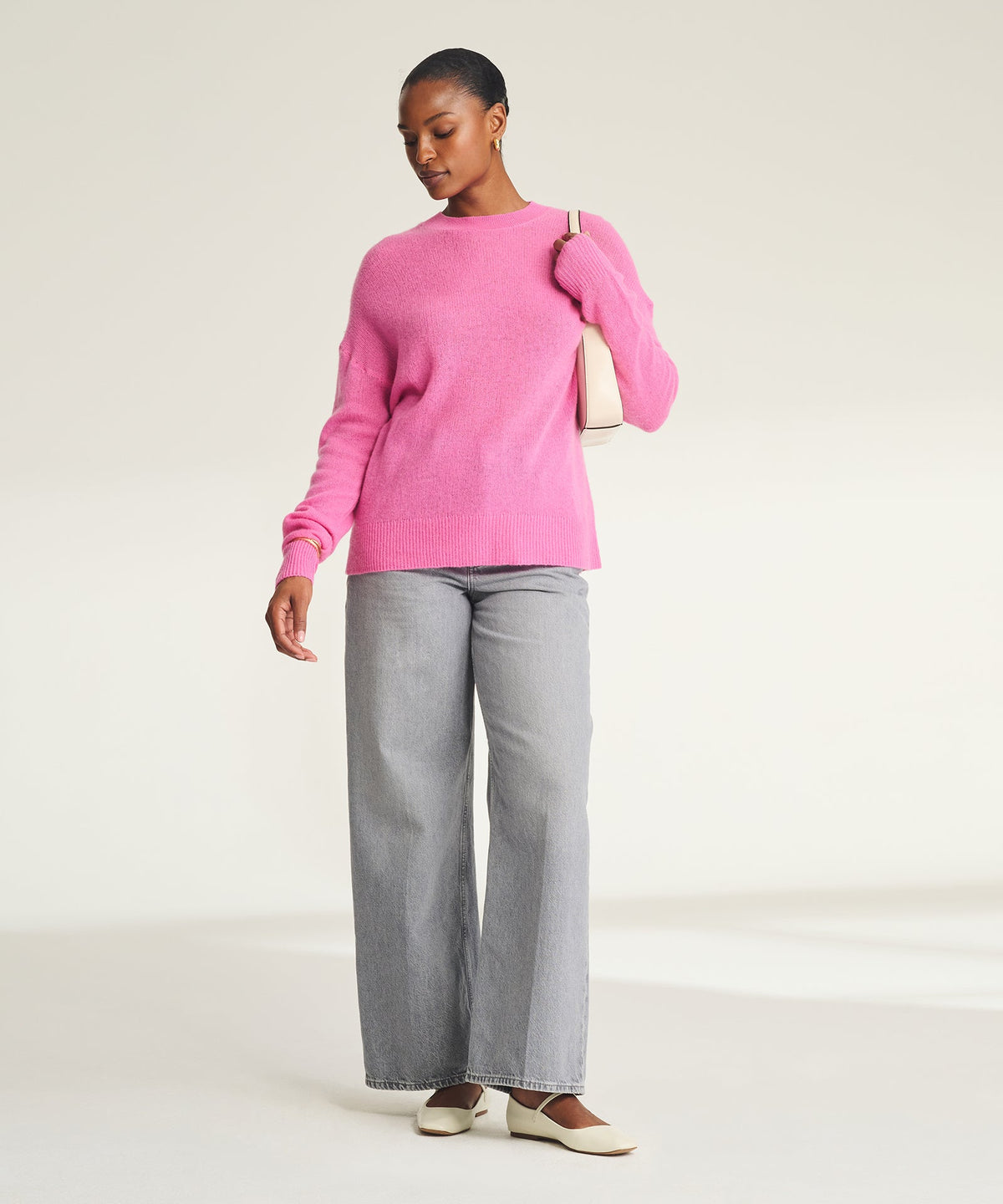 Featherweight Cashmere Crewneck Sweater