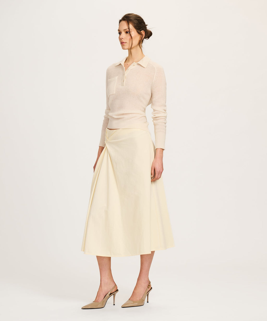 Featherweight Cashmere Relaxed Polo