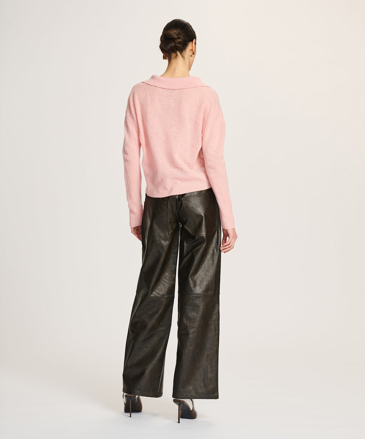 Featherweight Cashmere Polo Sweater
