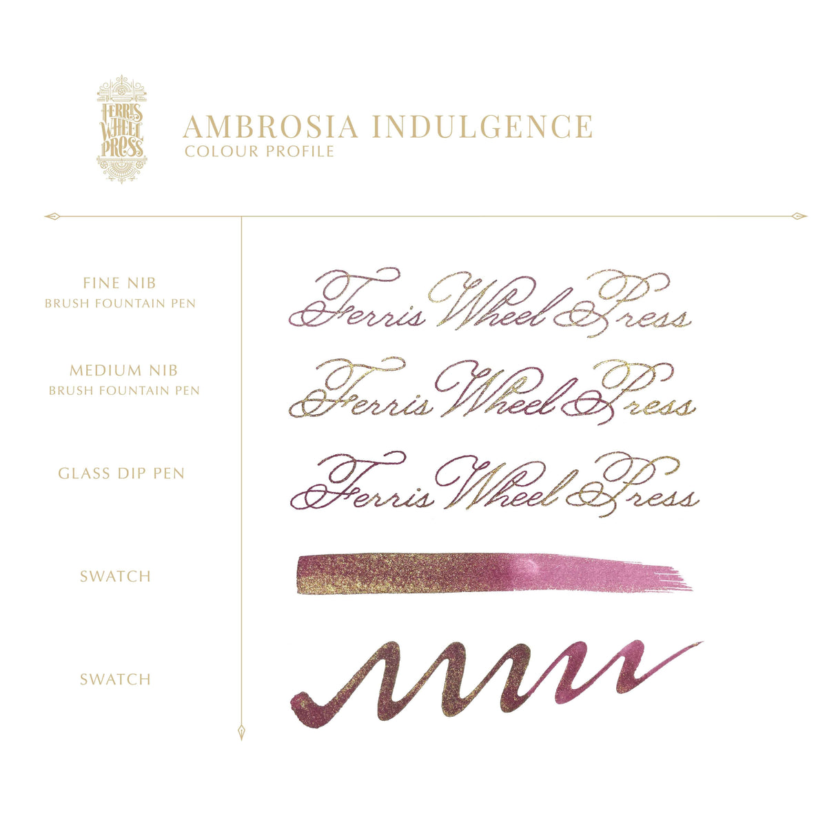 FerriTales | King Midas |  Ambrosia Indulgence 10ml Ink