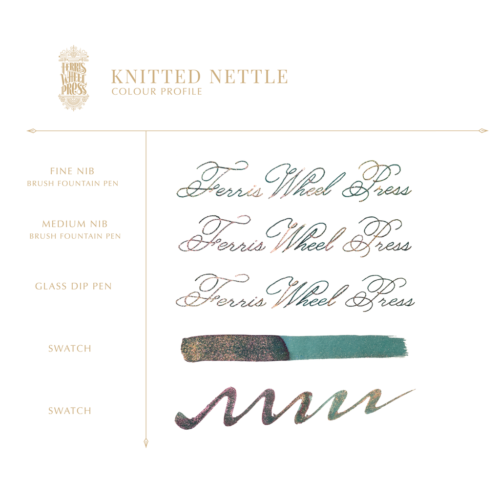 FerriTales | The Wild Swans | Knitted Nettle 85ml Ink