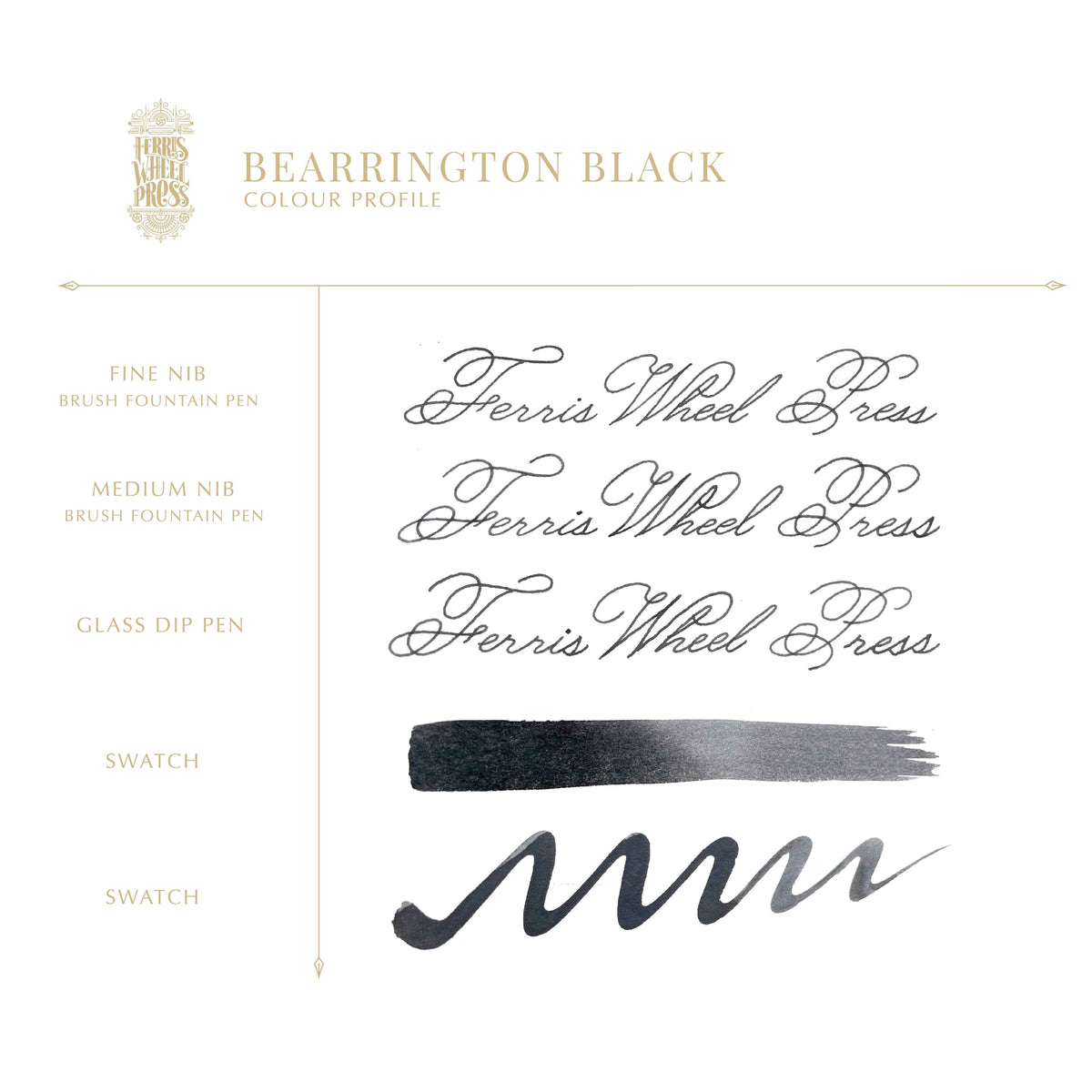 Everyday Collection | Bearrington Black 10ml Ink