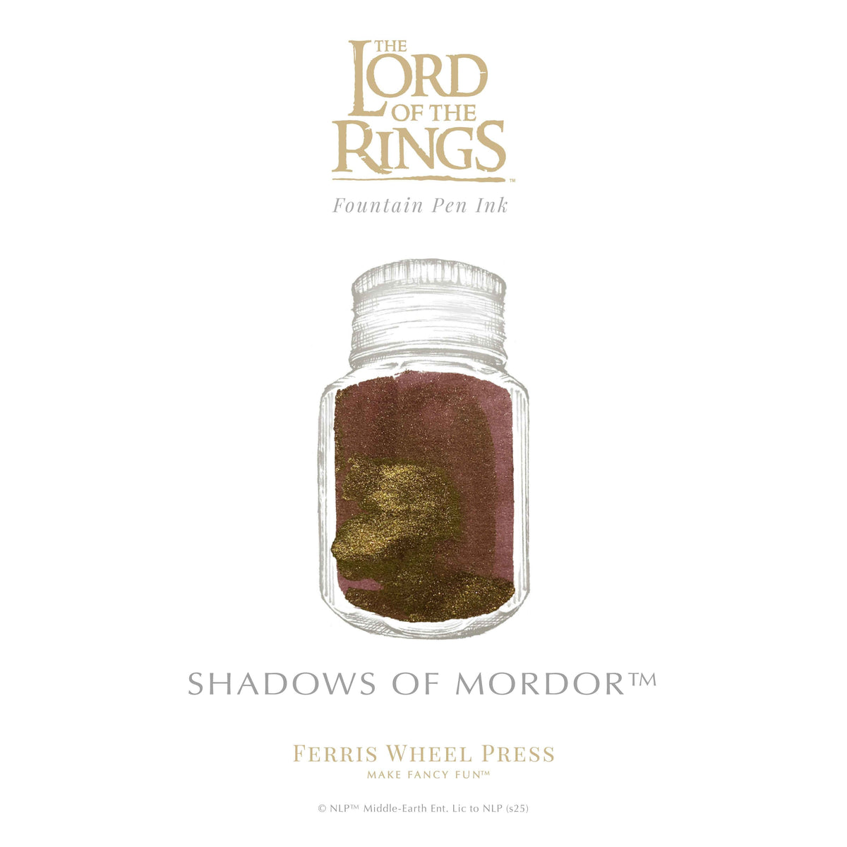 The Complete 28ml Ink Set + Mirror of Galadriel Polished Edition Inkwell
