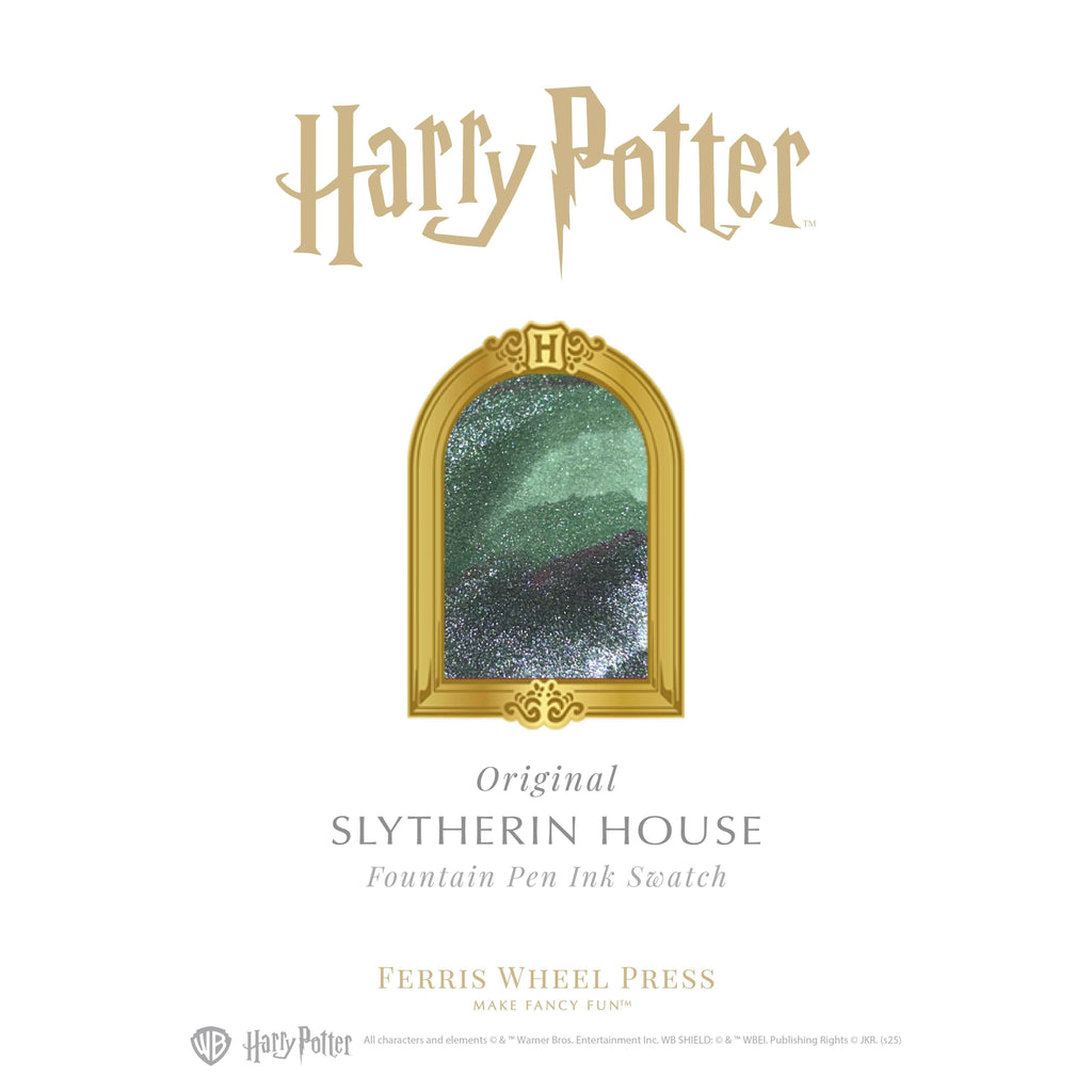 Warner Bros. | Harry Potter | Carousel Pen and Ink Set | Slytherin House