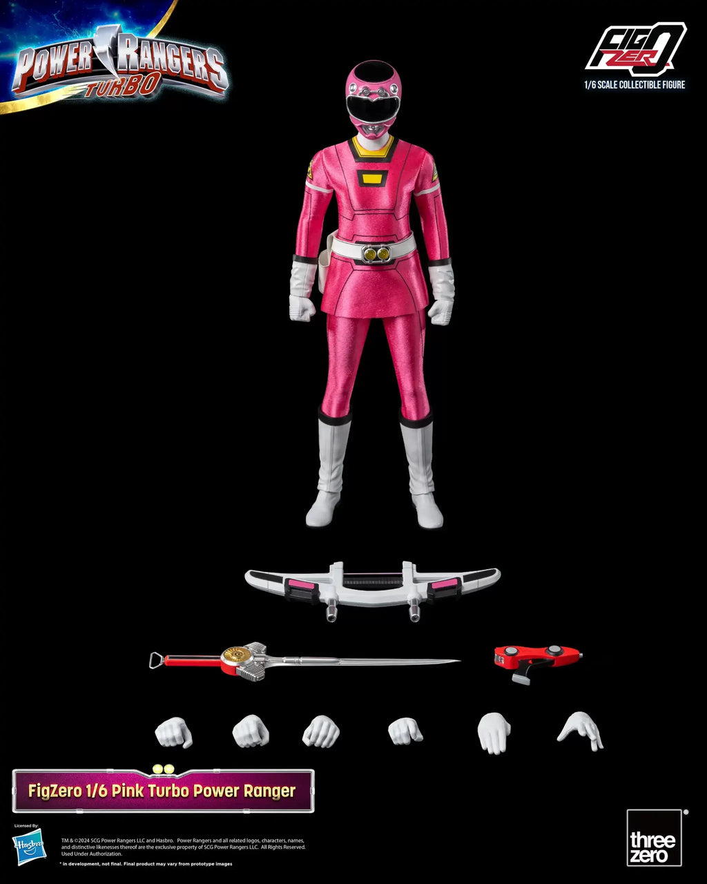 FigZero Pink Turbo Ranger - Power Rangers Turbo 1/6 Scale Figure