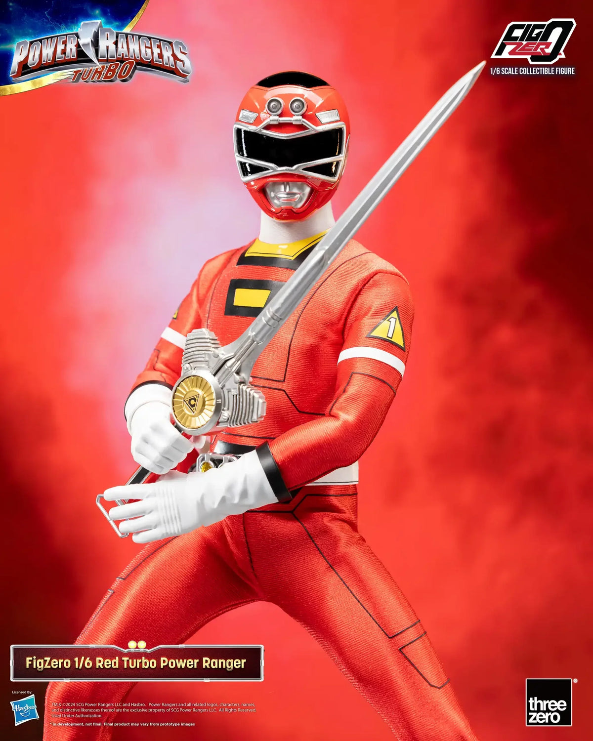 FigZero Red Turbo Ranger - Power Rangers Turbo 1/6 Scale Figure