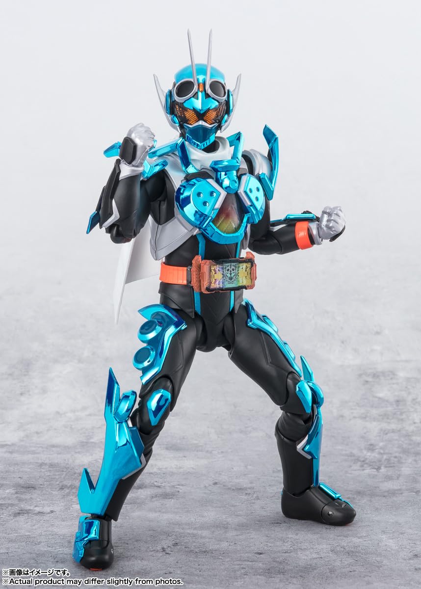 万代 S.H.Figuarts 假面骑士 Gatchard Steam Hopper PVC ABS 可动人偶 150mm