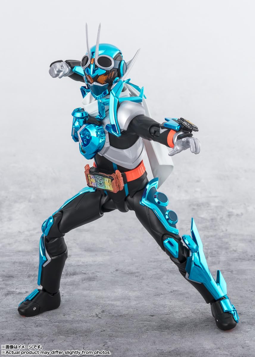 万代 S.H.Figuarts 假面骑士 Gatchard Steam Hopper PVC ABS 可动人偶 150mm
