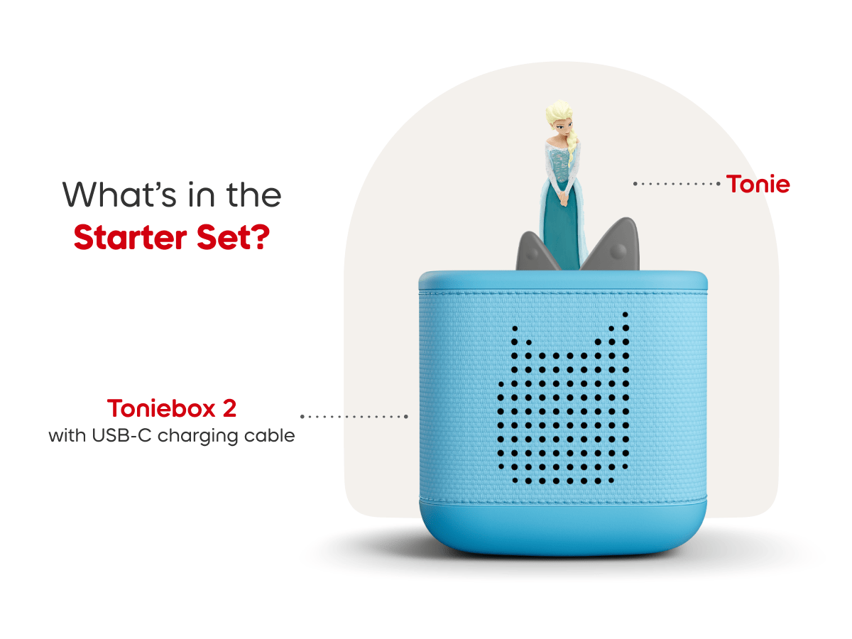 Disney Frozen Toniebox 2 Starter Set - Sky Blue