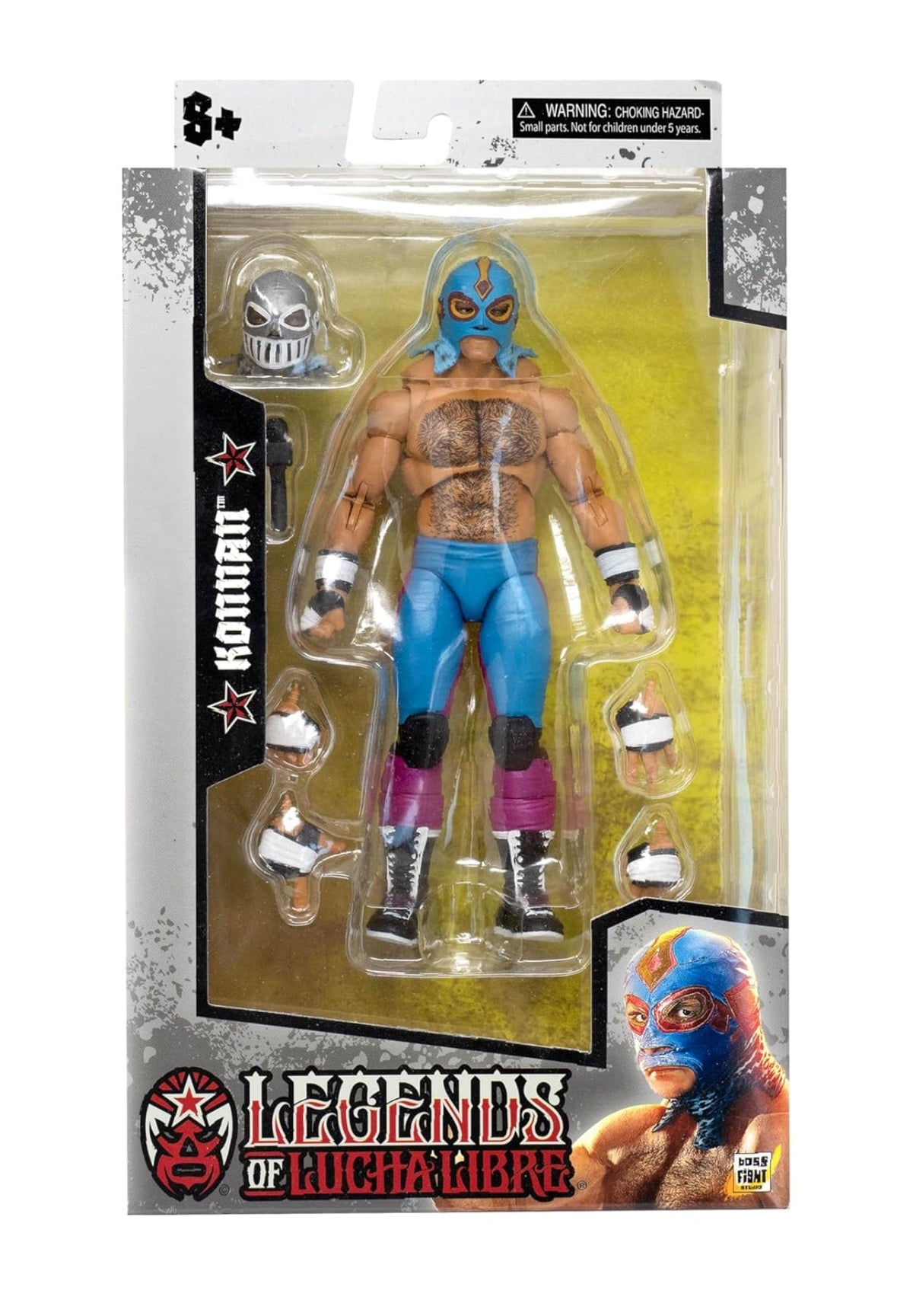 Konnan 6" (Legends of Lucha Libre, Boss Fight Studio)