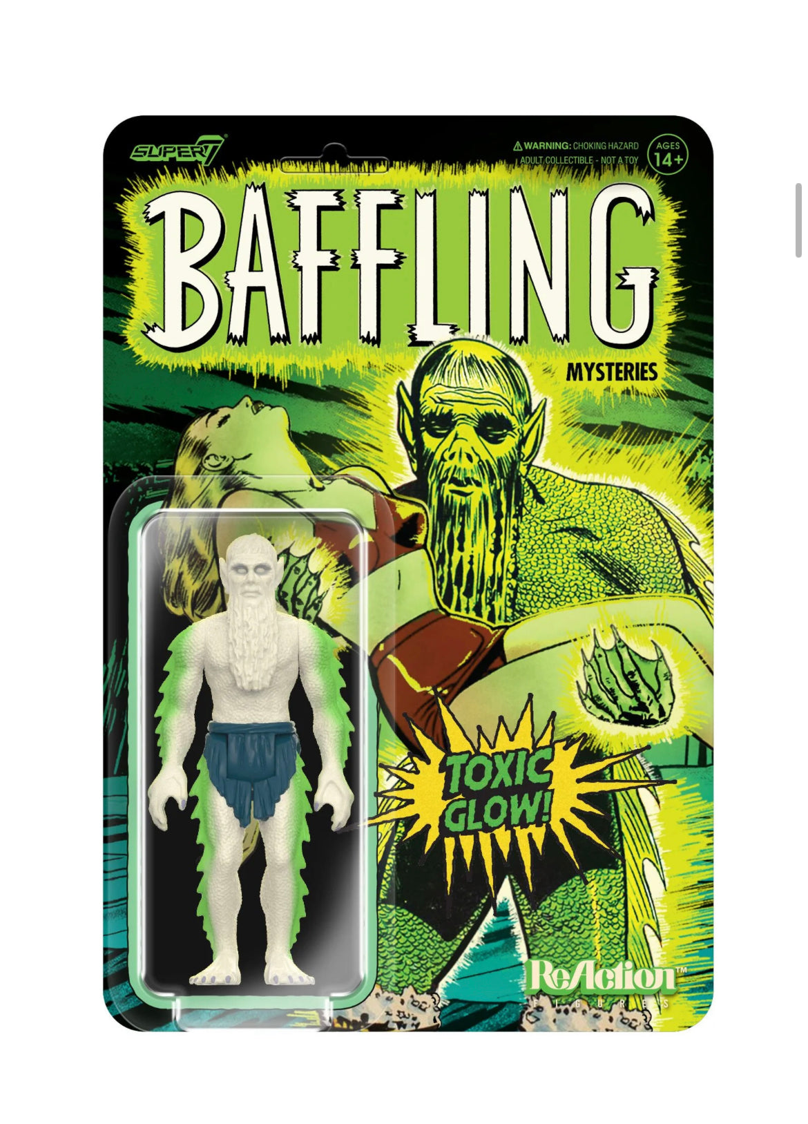 Baffling Mysteries Seaweed Monster (Pre Code Horror, Super7 ReAction) **NYCC 23**