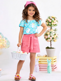 Bunny Bliss Easter Top and Short Set