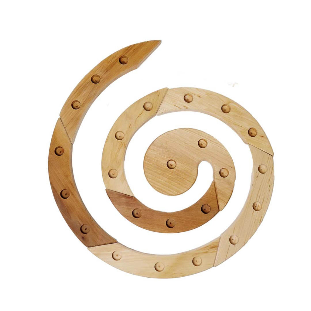 Wooden Birthday / Advent Spiral