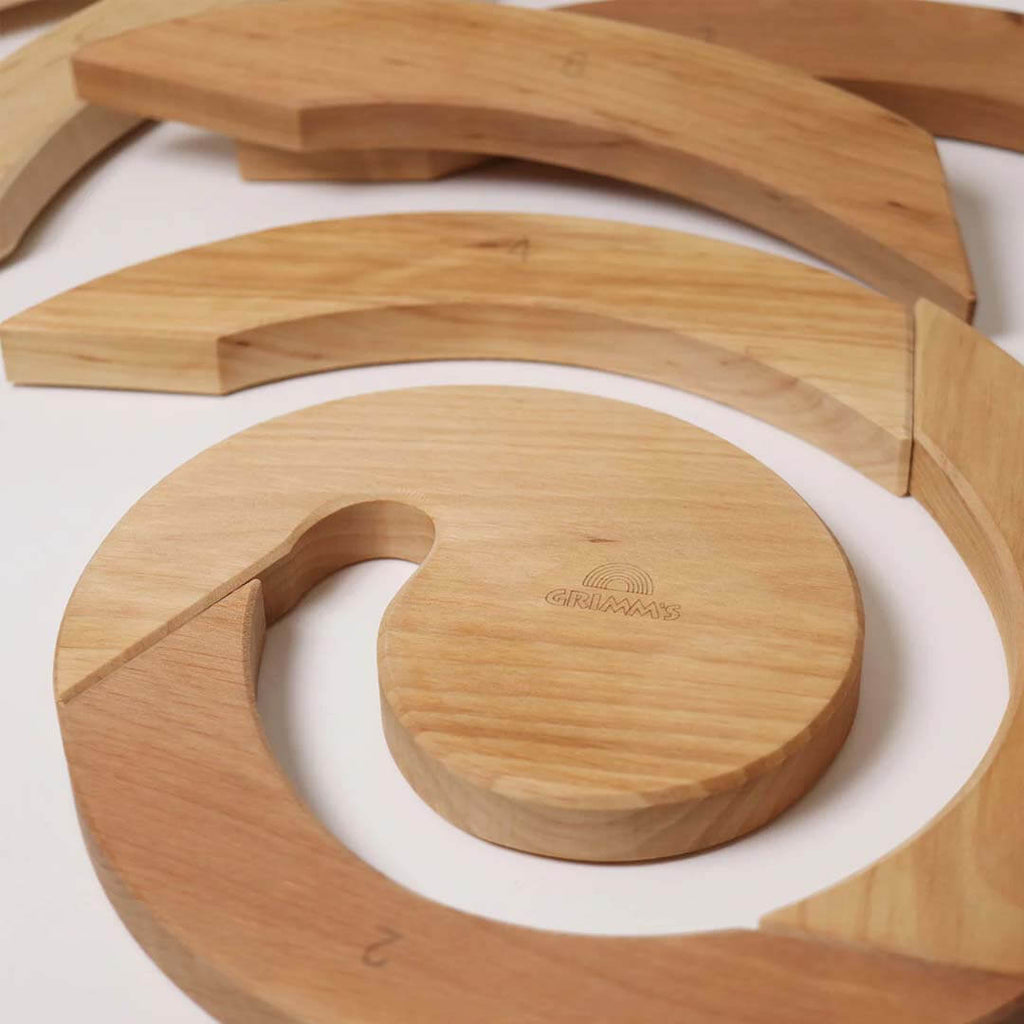 Wooden Birthday / Advent Spiral