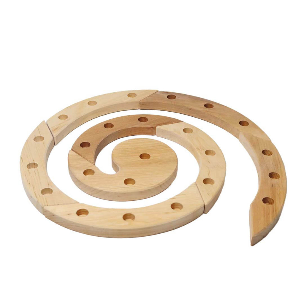 Wooden Birthday / Advent Spiral