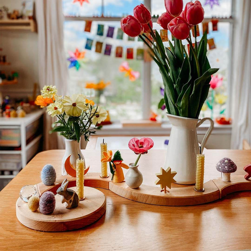 Wooden Birthday / Advent Spiral