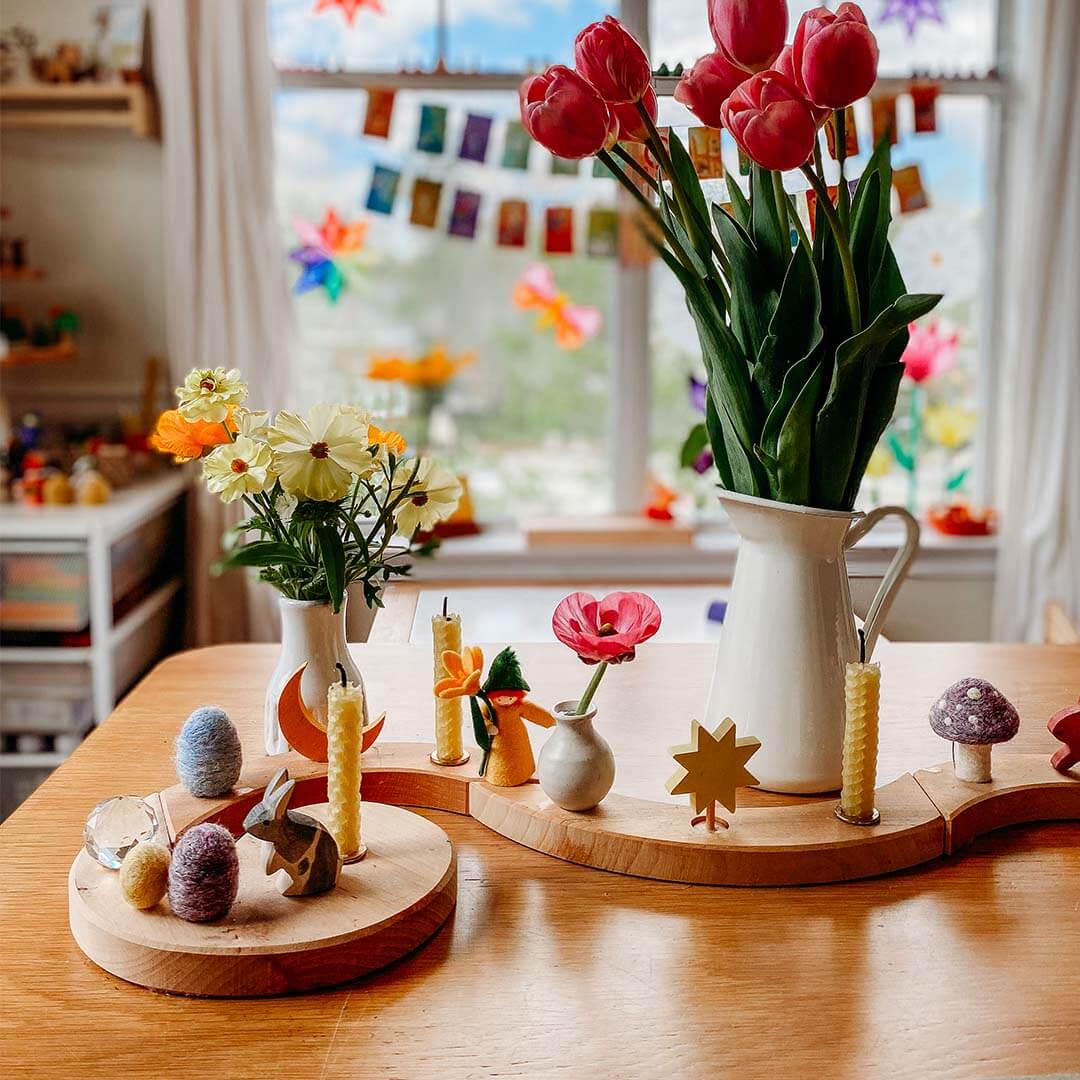 Wooden Birthday / Advent Spiral