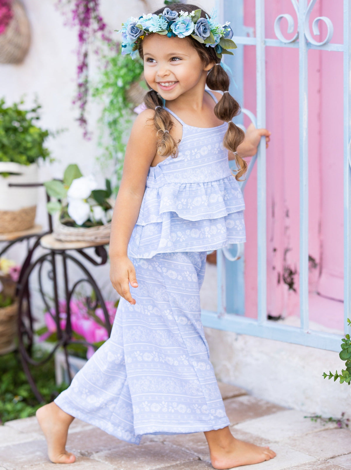 Buttercup Dreams Ruffle Top and Pants Set