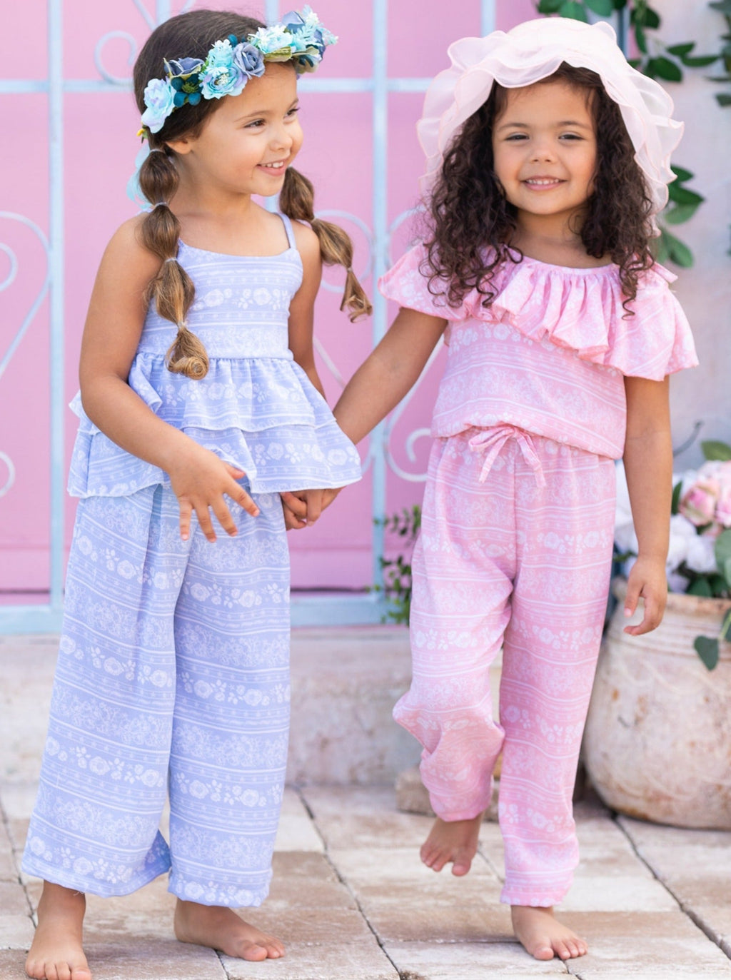 Buttercup Dreams Ruffle Top and Pants Set