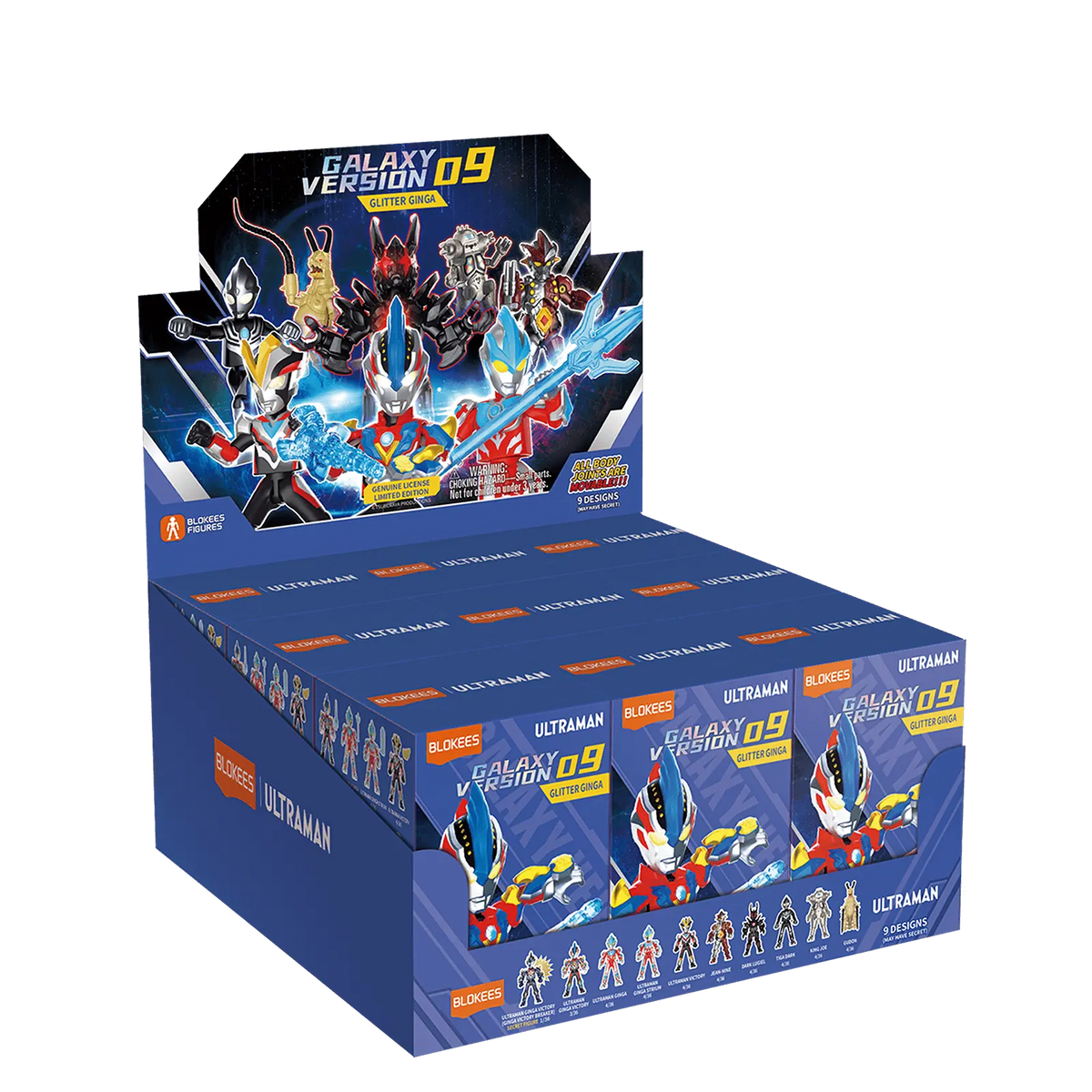 Blokees Ultraman Galaxy Version 09 Glitter Ginga