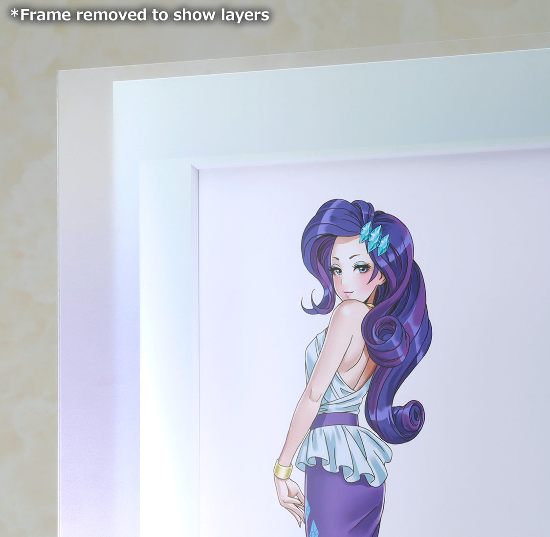 My Little Pony: Bishoujo Rarity Chara Fine Graph