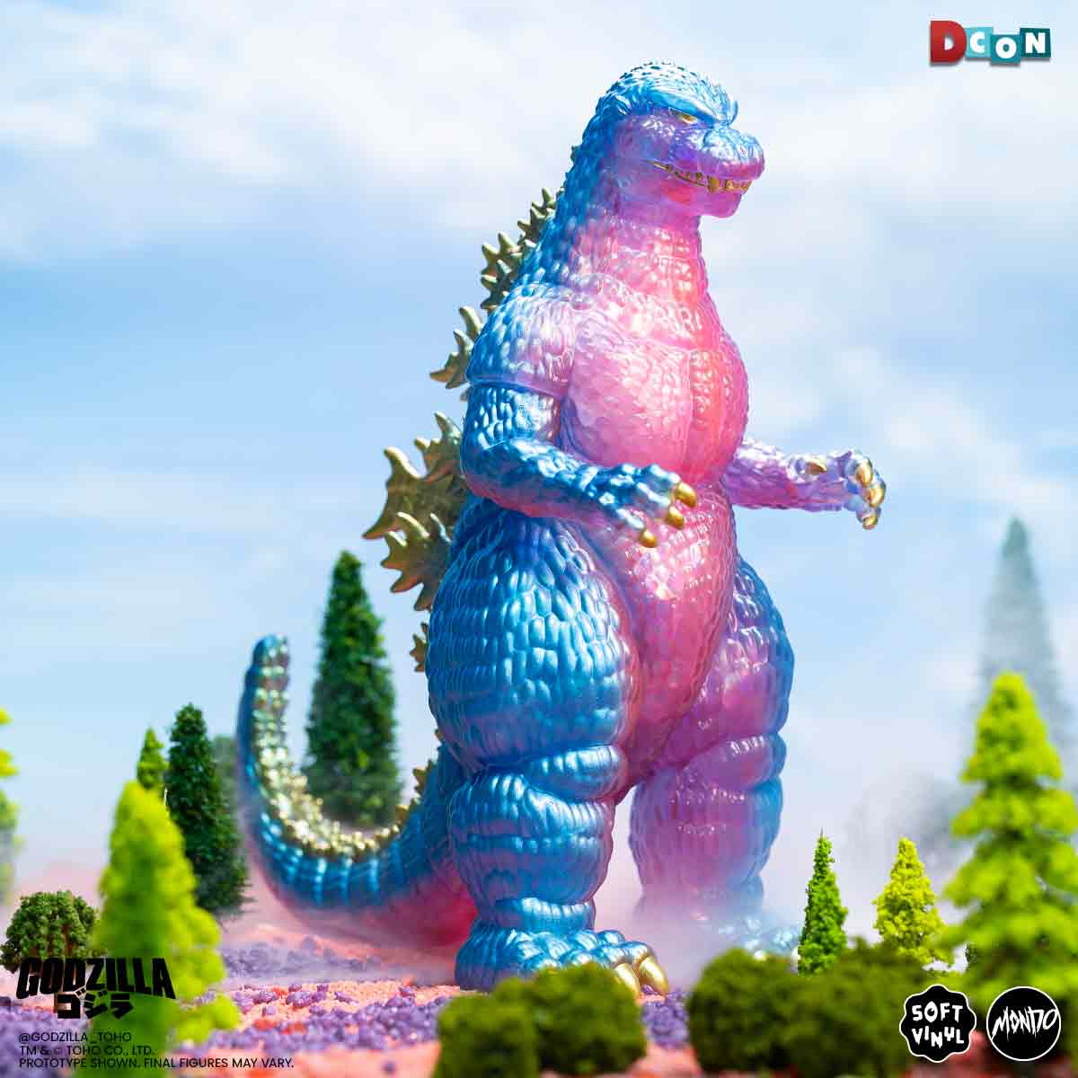 Godzilla 84 Soft Vinyl - Nightshade Pink Variant