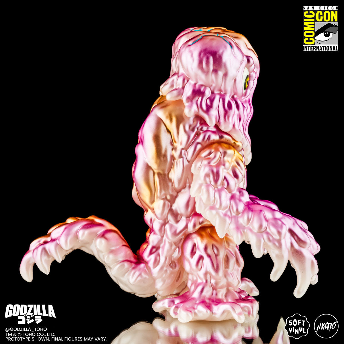 Godzilla and Hedorah Soft Vinyl Figure Set - Cherry Blossom Glow In the Dark Variant