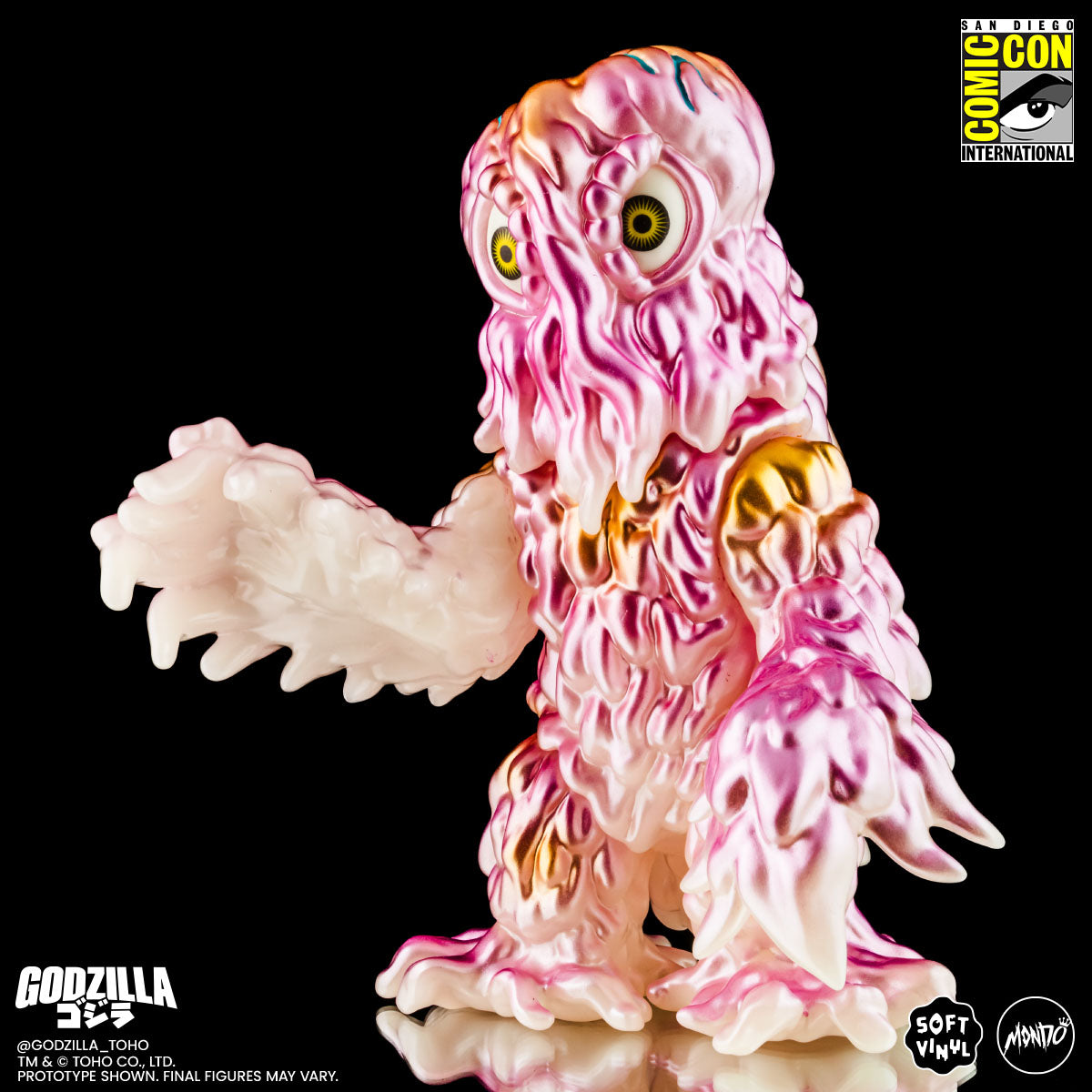 Godzilla and Hedorah Soft Vinyl Figure Set - Cherry Blossom Glow In the Dark Variant