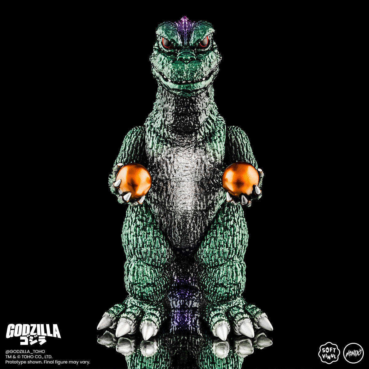 Godzilla and Hedorah Soft Vinyl Figure Set - Oil Slick Variant