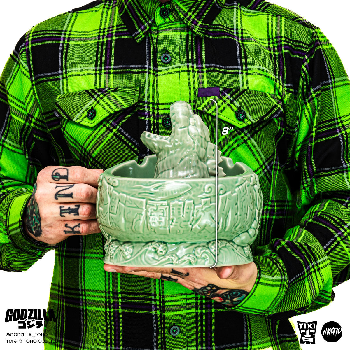 Godzilla Destroy All Monsters Tiki Bowl - Kilaak Outpost Variant