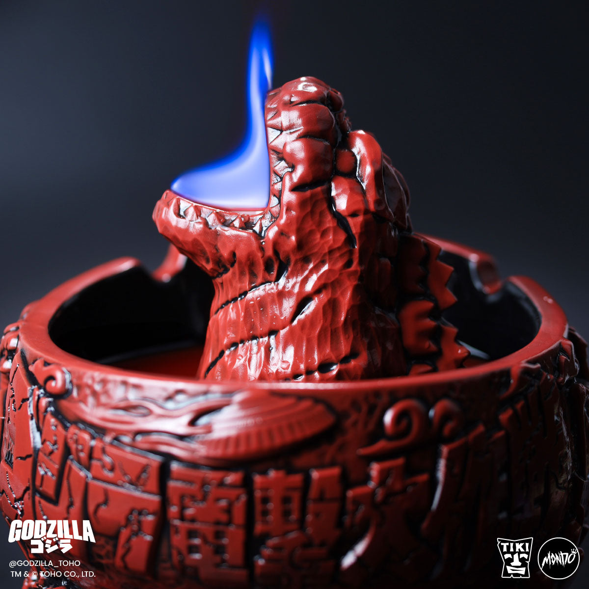 Godzilla Destroy All Monsters Scorpion Bowl - Fire Dragon Variant