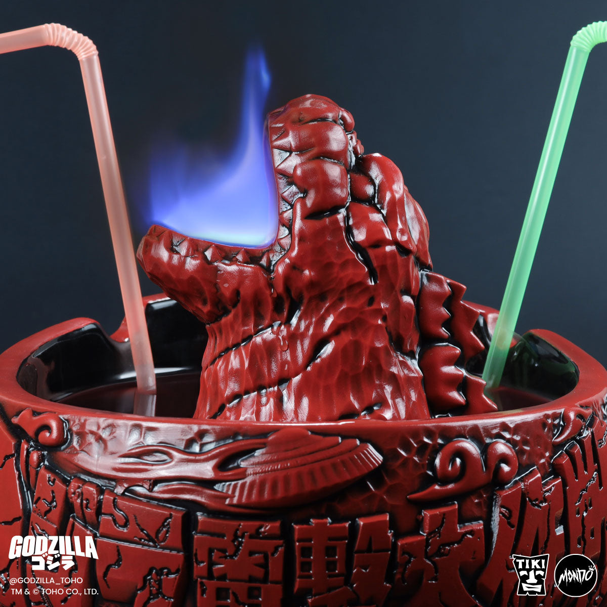 Godzilla Destroy All Monsters Scorpion Bowl - Fire Dragon Variant