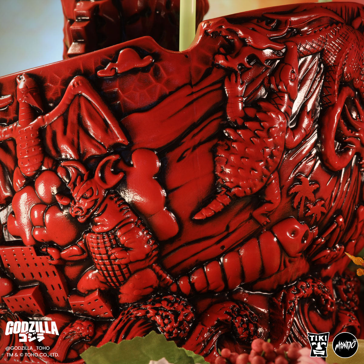 Godzilla Destroy All Monsters Scorpion Bowl - Fire Dragon Variant