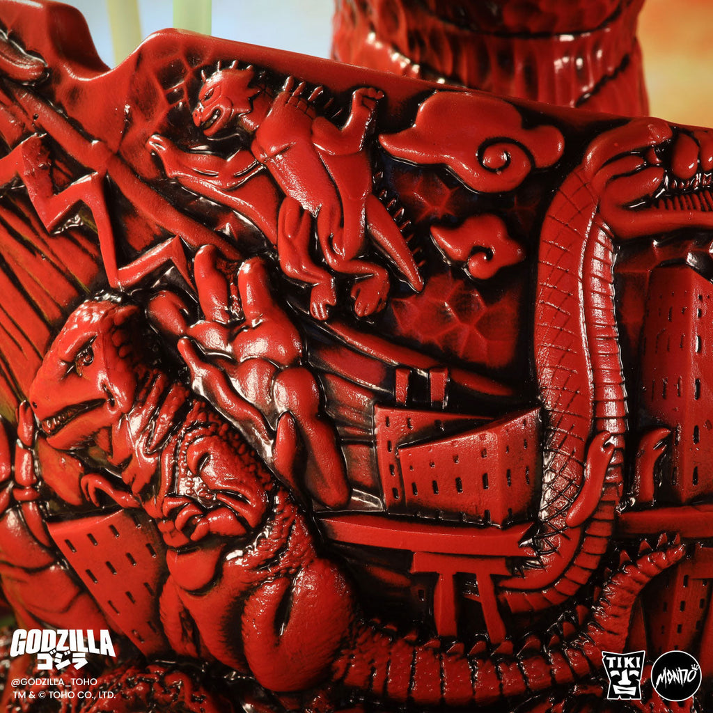 Godzilla Destroy All Monsters Scorpion Bowl - Fire Dragon Variant