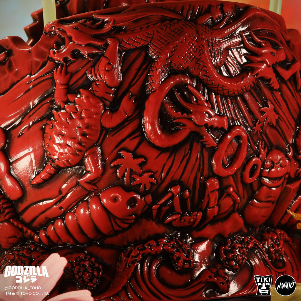 Godzilla Destroy All Monsters Scorpion Bowl - Fire Dragon Variant