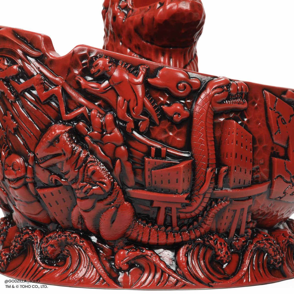 Godzilla Destroy All Monsters Scorpion Bowl - Fire Dragon Variant