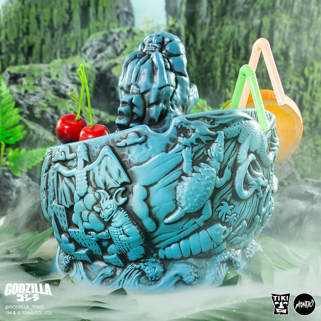 Godzilla Destroy All Monsters Tiki Bowl - Heat Ray Variant