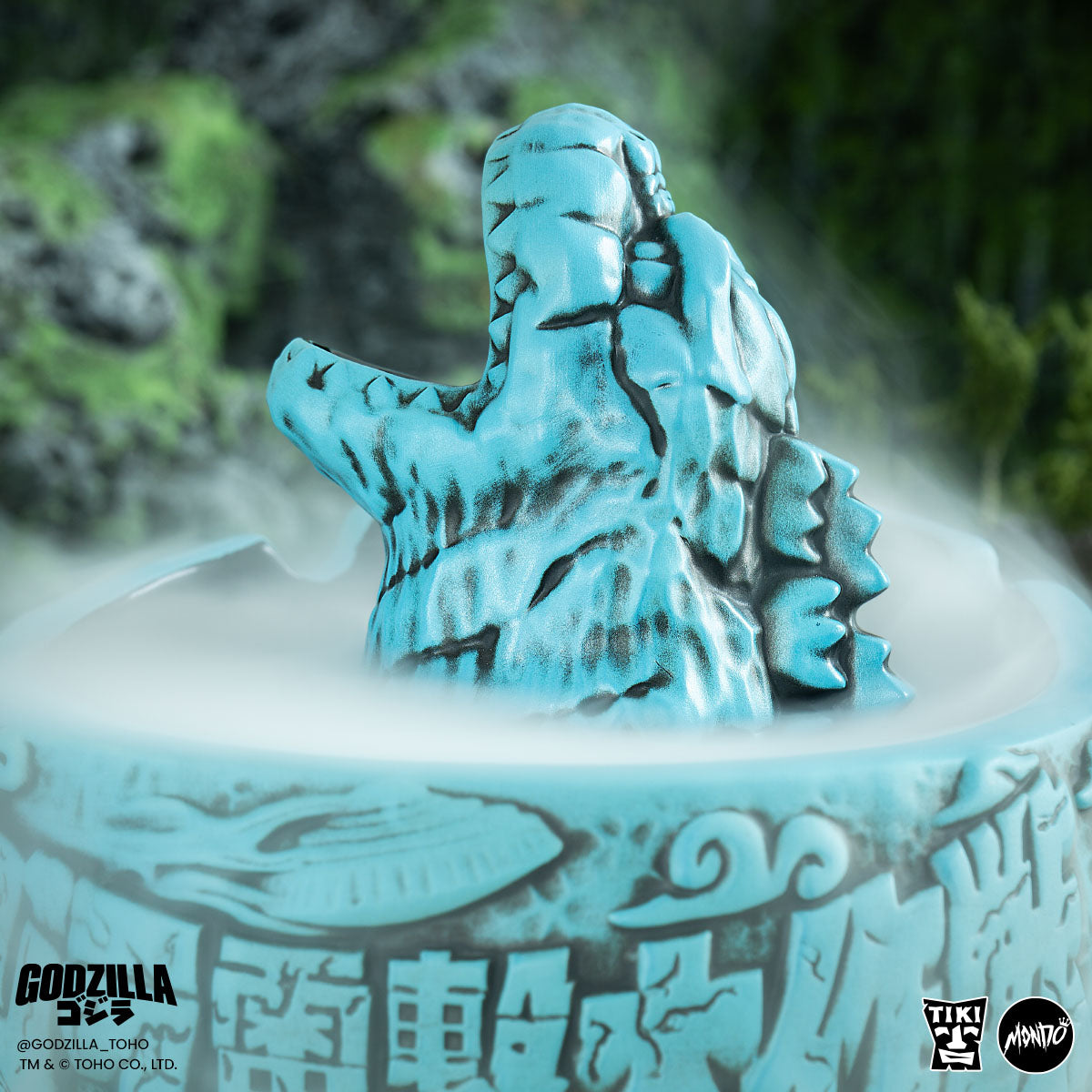 Godzilla Destroy All Monsters Tiki Bowl - Heat Ray Variant