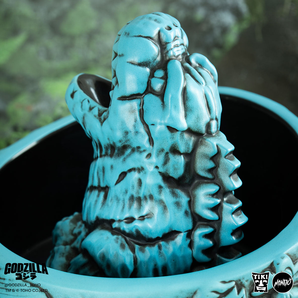 Godzilla Destroy All Monsters Tiki Bowl - Heat Ray Variant